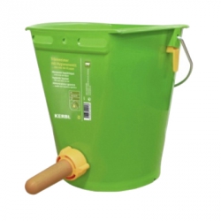 Ведро для выпойки телят, Kerbl с соской и клапаном, 8 л