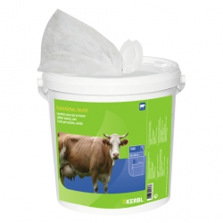 Влажные салфетки Uddero Clean для очистки вымени, 20х20см (1000 шт/уп.), запасной блок