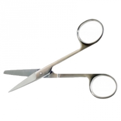 Ножницы медицинские с одним острым концом, прямые 14 см