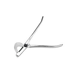 Щипцы для кастрации и купирования хвостов, прямые 19 см (Эмаскулятор)