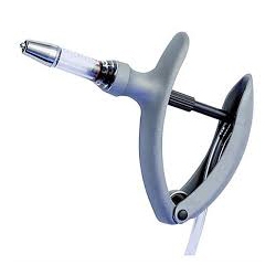 Шприц автоматический ветеринарный EСOMATIC 2мл, (LL) со шлангом